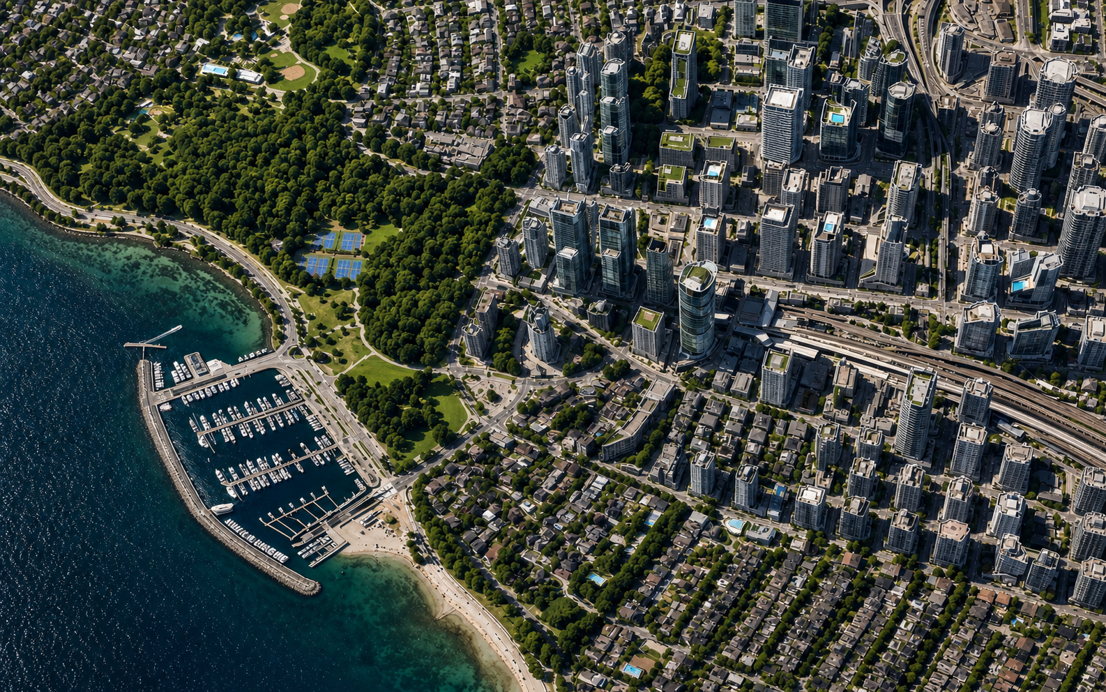 Before — raw satellite imagery