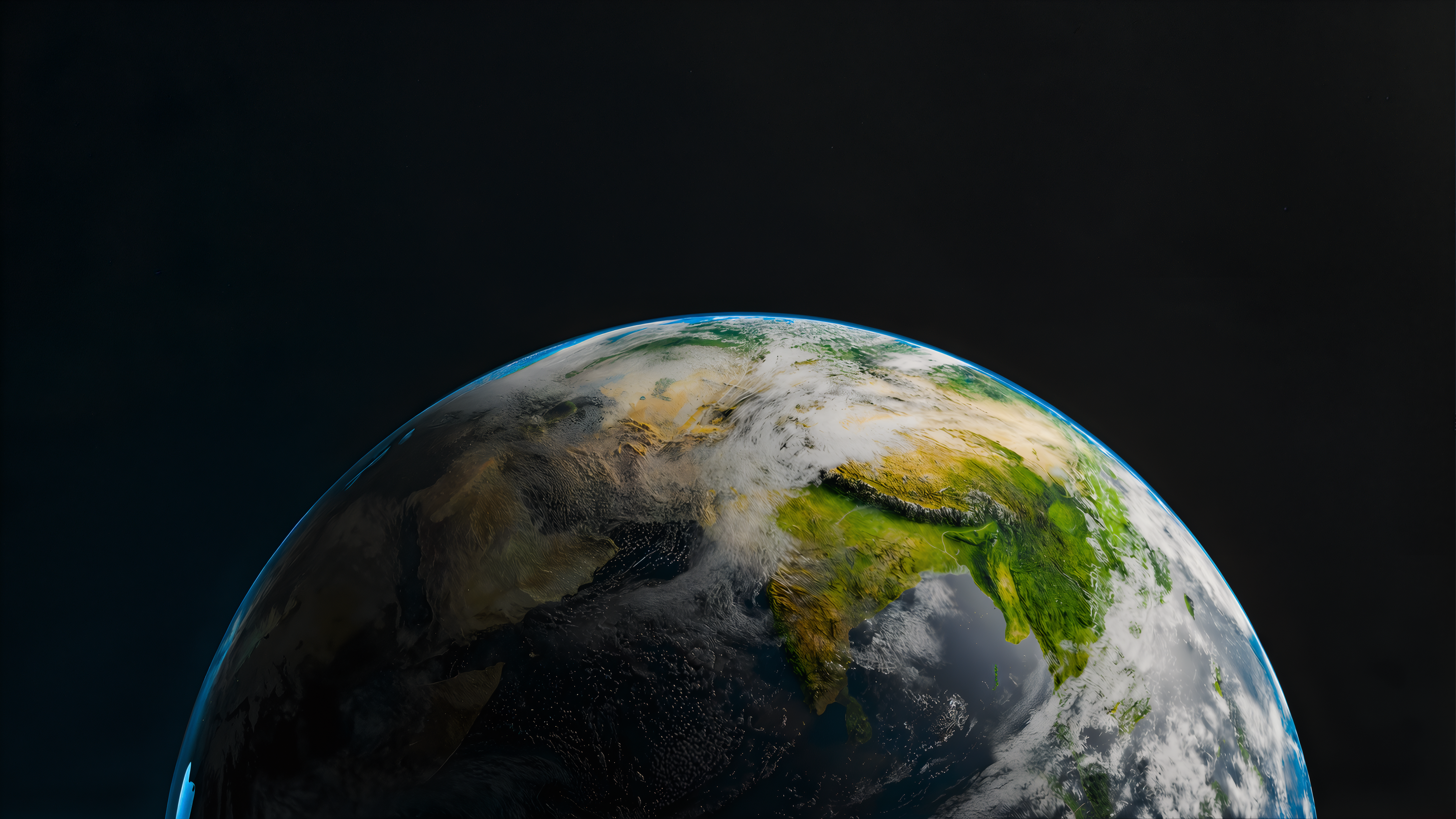 Earth from orbit